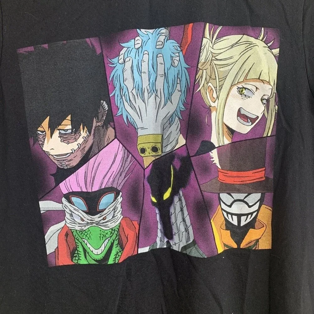 My Hero Academia League Of Villains Hot Topic T Shirts Small - Picture 3 of 5